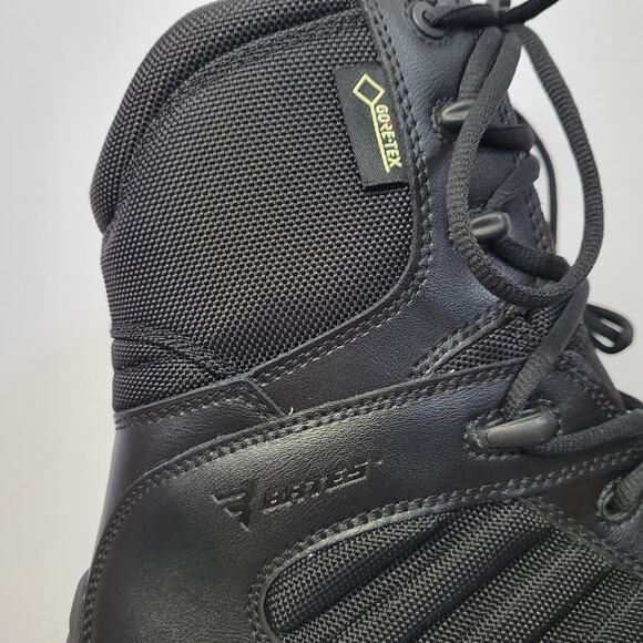 Bates GX-8 Gore Tex Side Zip Boots men\'s size 11.5 Black Waterproof Tactical New main image 13
